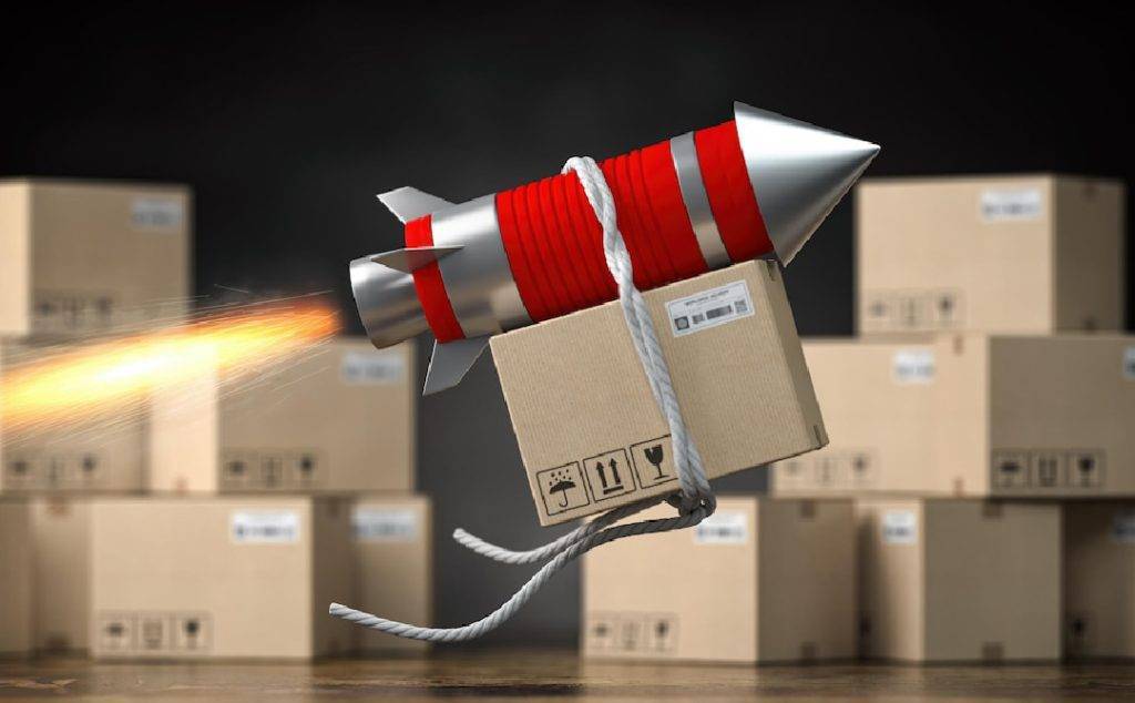Shipping In small cartons