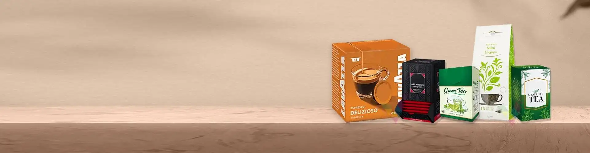 Website Banner Tea Packaging