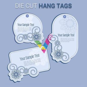 Die Cut Hang Tags