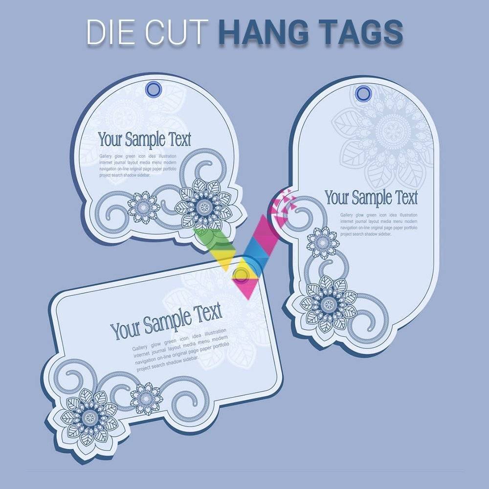 Die Cut Hang Tags
