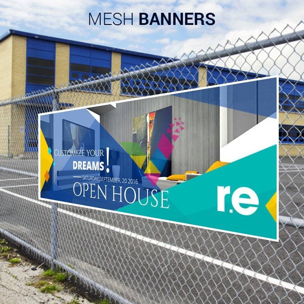 Mesh banners