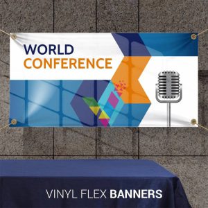 Vinyl flex banners