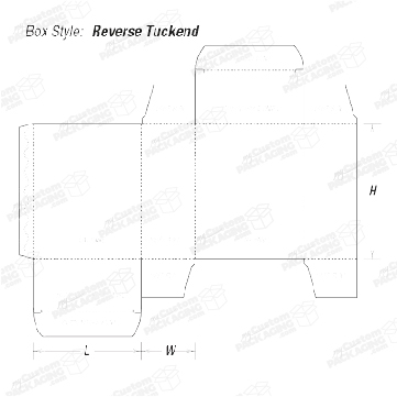 Tuck With Bellows Dust Flap Lock 13 tuck end food boxes 01